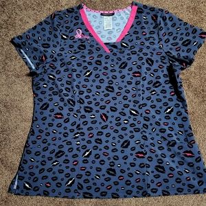 2XL scrub top